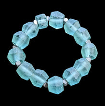 aqua african glass set