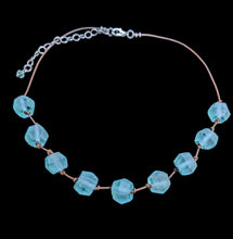 aqua african glass set