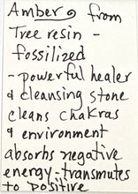 hammered copper & amber set