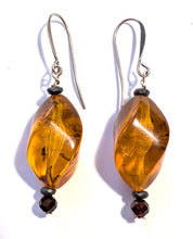 amber & garnet set