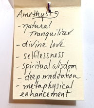 lavender amethyst teardrop choker set