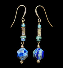 blue stones & roman glass tree set