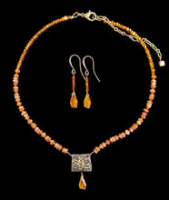 bee kyanite & sunstone  set