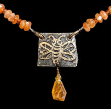 bee kyanite & sunstone  set