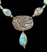 bird & turquoise set