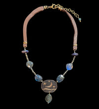 blue labradorite moon & stars set