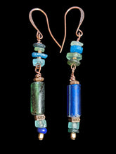 bohemian roman glass set