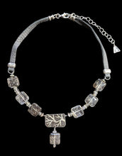 branches & tourmalinated rutilated quartz set