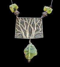 branches & peridot set