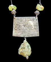 branches & peridot set