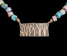 ruby in kyanite bronze trees set