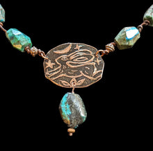 bunny & chrysocolla set