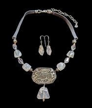 bunny & moonstone set