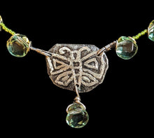 butterfly & peridot set