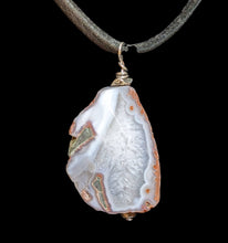 chalcedony pendant set