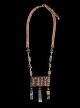 charoite moon & pines set