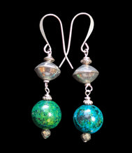 tribal chrysocolla set