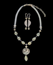 citrine moon & stars set