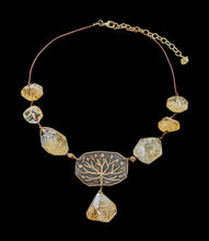 dill flower & citrine set