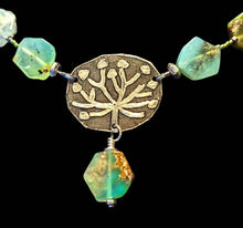 dill flower & chrysoprase set