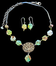 dill flower & chrysoprase set