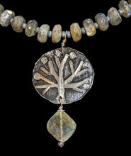 dill flower & labradorite set