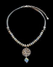 dill flower & labradorite set