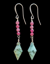 emerald & tourmaline tree set