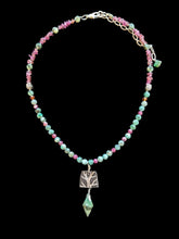 emerald & tourmaline tree set
