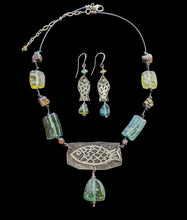 fish & roman glass set