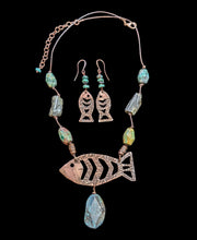 fish & turquoise set