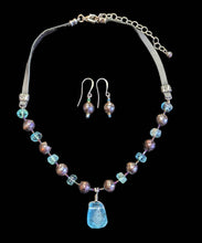 fluorite & pearl set