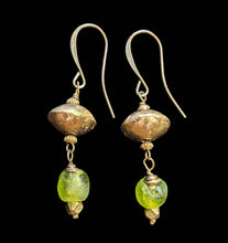 light green african glass set