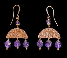 sunflower & amethyst set
