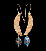blue labradorite moon & stars set