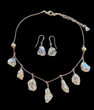 iridescent quartz set