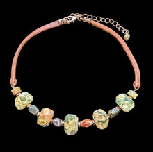 rainforest jasper choker set