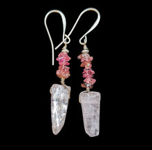 kunzite & tourmaline set
