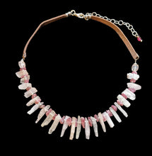 kunzite & tourmaline set