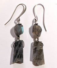 slab labradorite bead set