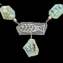 fish & prehnite set # 1