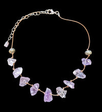 lavender amethyst set