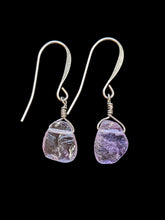 lavender amethyst teardrop choker set