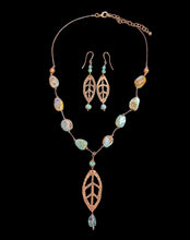 leaf & opal set