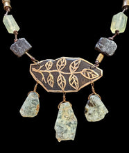 leaf & vine prehnite set