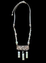 leaf & vine labradorite set