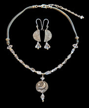 moon & stars herkimer diamond set