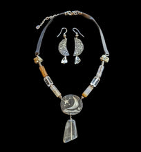 moon & stars mixed stones set