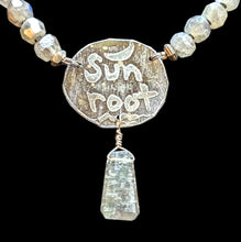 moon & stars labradorite set