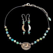 moon & stars turquoise set